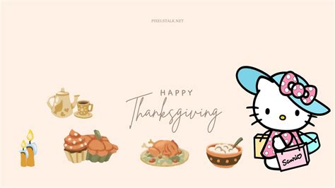 Hello Kitty Thanksgiving Wallpaper Desktop