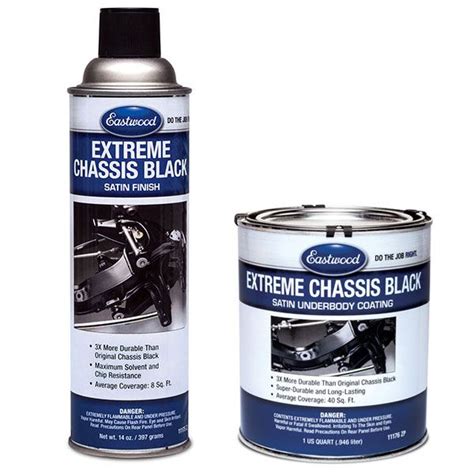 Heavy-Duty Black Chassis Paint - Extreme Frame Coating