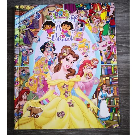 Disney Princess Look & Find book, Books & Stationery, Children's Books on Carousell