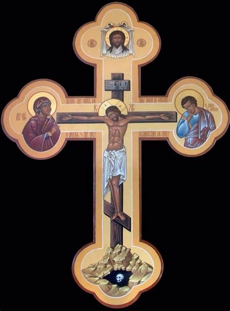 The Orthodox Cross | Orthodox Icons | Pinterest | Church icon and ...