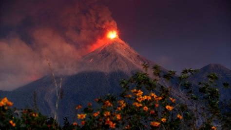 Thousands flee as Guatemala's Fuego volcano erupts - BBC News