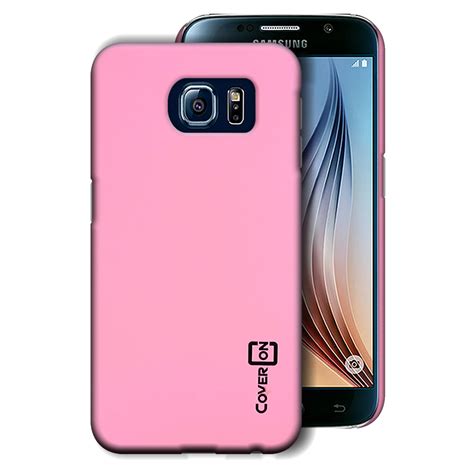 For Samsung Galaxy S6 Hard Case Slim Rubberized Matte Thin Snap-On ...