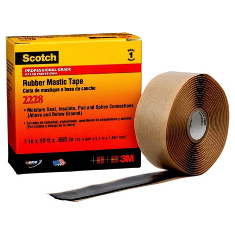 3M COMPANY 2228 Rubber Mastic Tape, Scotch Moisture Sealing Electrical ...