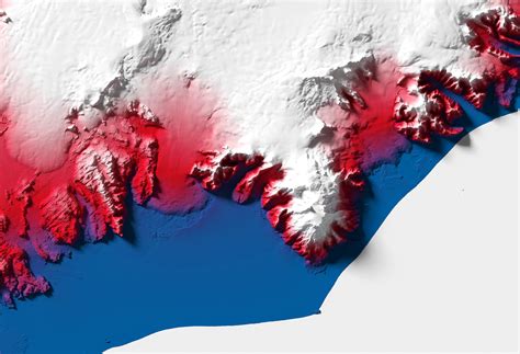 Iceland - Flag Color Map - Maps of Iceland