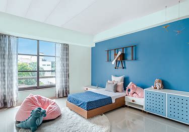 Stunning kidsroom colour combination for a beautiful space - Asian Paints