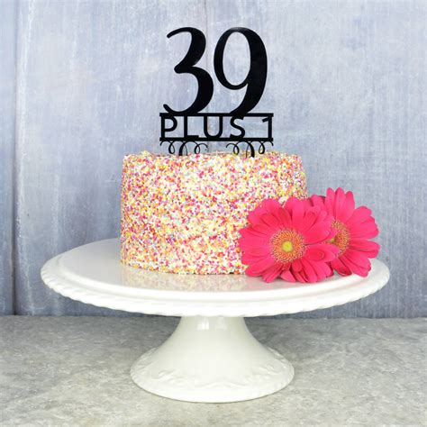 20 Best 40th Birthday Cake toppers – Home, Family, Style and Art Ideas