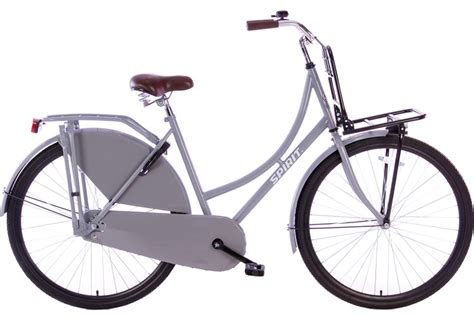 Spirit Omafiets Plus Grijs 28 Inch - City-Bikes.nl