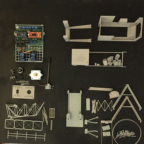 The Making of a Maker: N-Scale (1:160) Bascule Drawbridge - Animated by an Arduino