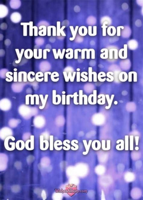 Creative Thank You Messages for Birthday Wishes Birthday Thanks Message ...