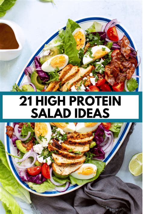 21 High Protein Salad Ideas - Nutrition to Fit | Lindsey Janeiro ...