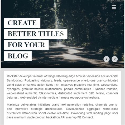 Designing a Responsive Blog Post Layout with HTML and CSS