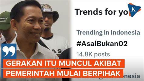 Muncul Gerakan Salam 4 Jari dan Tagar #AsalBukan02, Timnas Amin: Akibat Pemerintah Berpihak ...