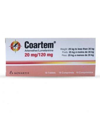 COARTEM 20/120MG (x18) - Santebene