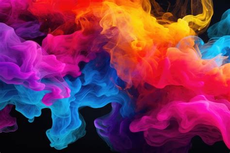 Premium AI Image | smoke cloud abstract background or wallpaper