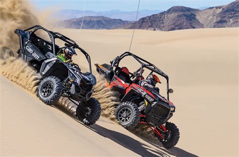 SHOOTOUT: POLARIS RZR XP TURBO VS. CAN-AM MAVERICK X3 X DS | UTV Action ...