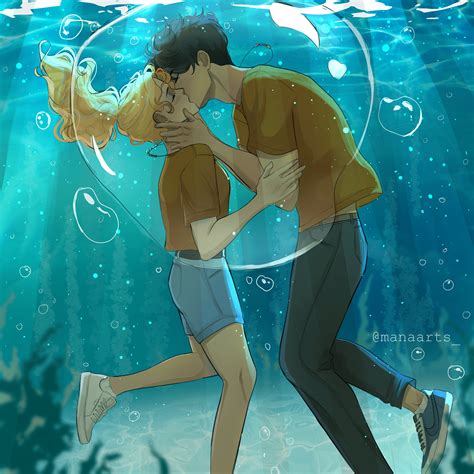 Underwater Kiss Percy Jackson