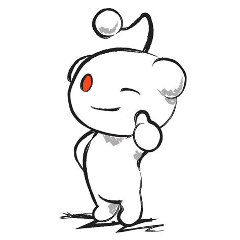 Don't you find Reddit Snoo so absolutely adorable? Just look at him ...