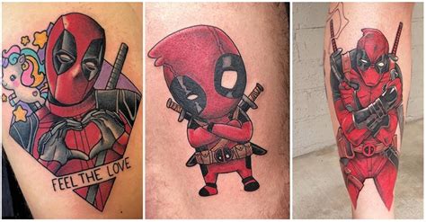 UPDATED: 30+ Deadpool Tattoos with Attitude (September 2020)