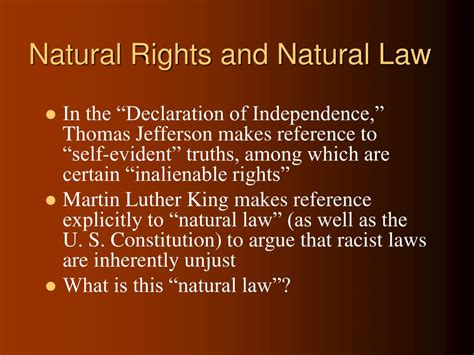 PPT - Natural Rights and Natural Law PowerPoint Presentation, free download - ID:6662074