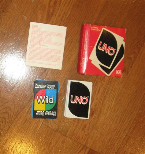 MATTEL THE ORIGINAL UNO CARDS GAMES 1979 MADE IN USA #MATTEL..We loved playing these on the bus ...