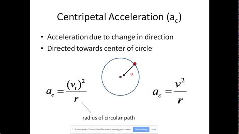 Centripetal Acceleration Tangential Acceleration