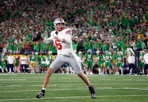 How Kyle McCord, Ohio State football beat Notre Dame on last-second ...