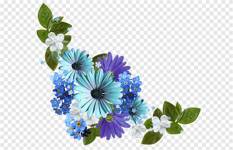 Blog de flores, flor, azul, arreglos florales png | PNGEgg