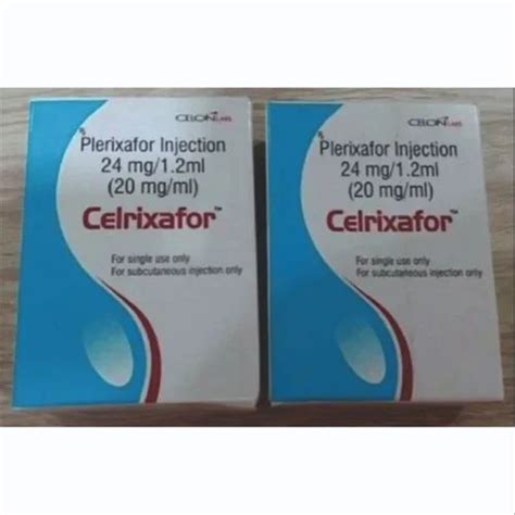 Plerixafor Injection 24mg, Strength: 20 mg/ml at Rs 28500/vial in Nagpur | ID: 2852545187797