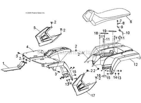 2004 Polaris Sportsman 90 Parts Diagram | Webmotor.org