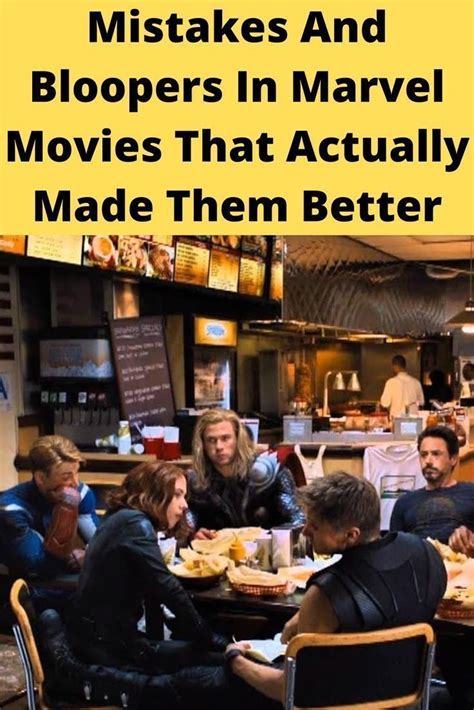 Mistakes and bloopers in marvel movies that actually made t – Artofit