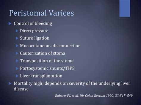 Stoma complications & its management