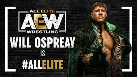 Will Ospreay Signs With All Elite Wrestling - Wrestlezone