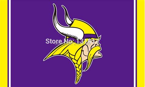 minnesota vikings flag 3x5 FT banner 100D polyester NFL flag-in Flags ...