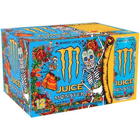 Monster Energy Juice Monster Mango Loco, Energy + Juice, 16 oz. Cans - Shop Sports & Energy ...