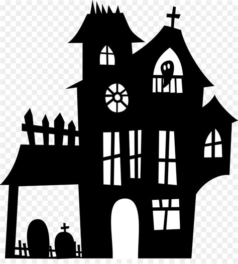 Free Spooky House Silhouette, Download Free Spooky House Silhouette png images, Free ClipArts on ...