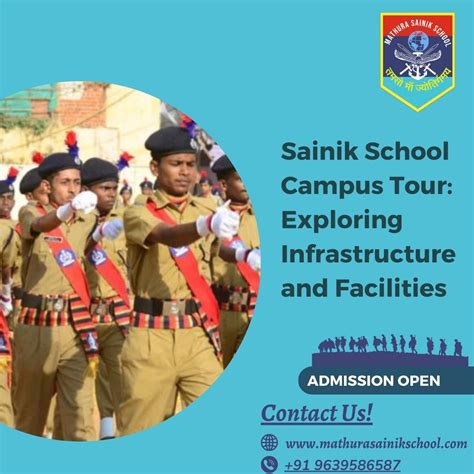 Sainik School Campus Tour: Exploring Infrastructure and Facilities ...