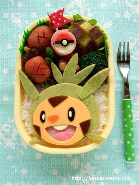 Pokemon's New Character Harimaron Kyaraben Bento by Juru | アニメ弁当, キュートな ...