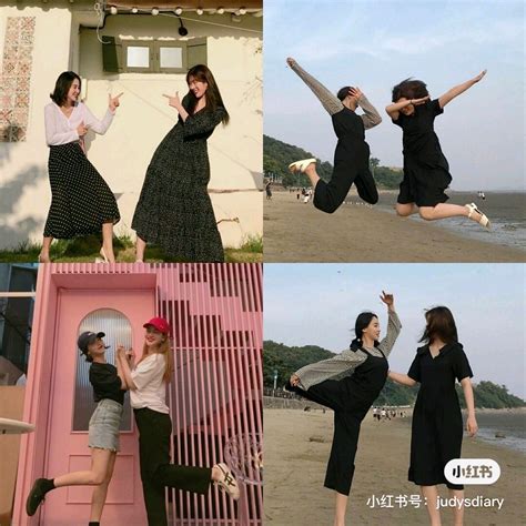 Fun, Quirky & Cute Poses For A Group Of Friends Travelling Together