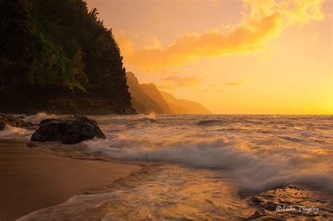 Rugged Paradise | Ke'e Beach, Kauai | Luke Tingley Photography