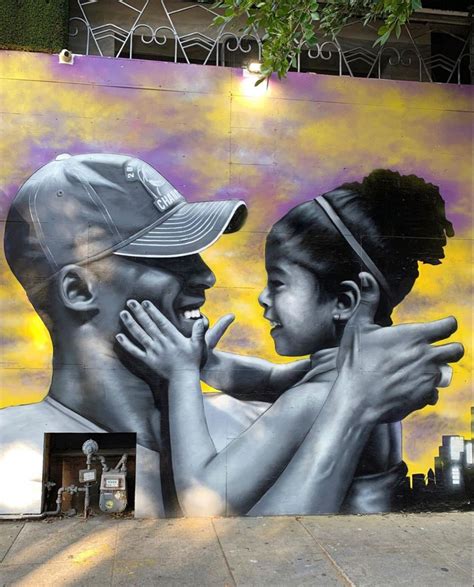 Kobe And Gigi Mural - Mural Design