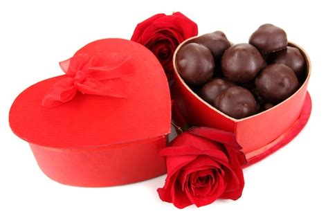 Premium Photo | Chocolate candies in gift box, isolated on white