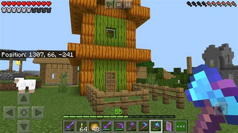 First house of my melon and pumpkin village : r/Minecraft