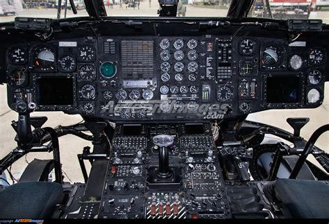 Sikorsky CH-53E Sea Stallion, cockpit. USA - US Marine Corps Camp Springs - Andrews Airport ...