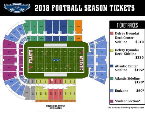 Football Tickets - Florida Atlantic University Athletics - University ...