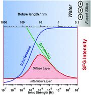 Surface-specific vibrational spectroscopy of the water/silica interface: screening and ...