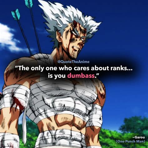 7+ Powerful Garou Quotes - One Punch Man (HQ Images) - QTA | One punch ...