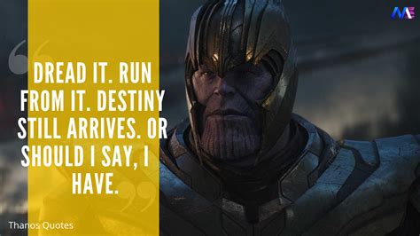 Best Thanos Quotes from Avengers Infinity War, Endgame & Marvel ...