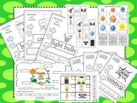 Preschool Science Curriculum Download. - Made By Teachers