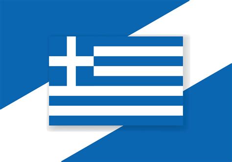 Vector Greece Flag. Country flag design. Flat vector flag. 21568975 ...