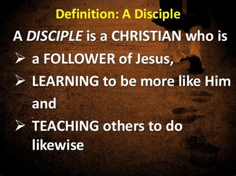 Transformation thru discipling 6th jan 2013